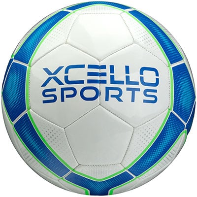17 Soccerball - Blue-Green-White NO SIZE