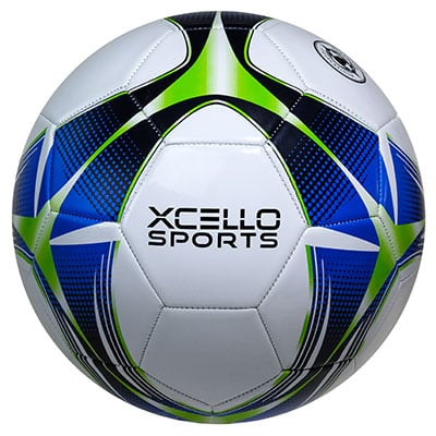 2 Soccerball - Blue-Green-Black-White